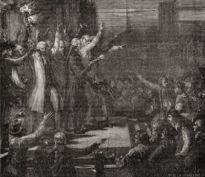 The Undertaking of a Civil Oath by French School